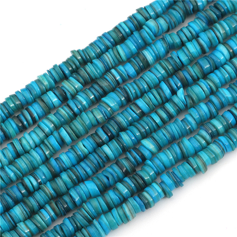 Sky blue, 6mm（About 190-200 PCS/Strand）