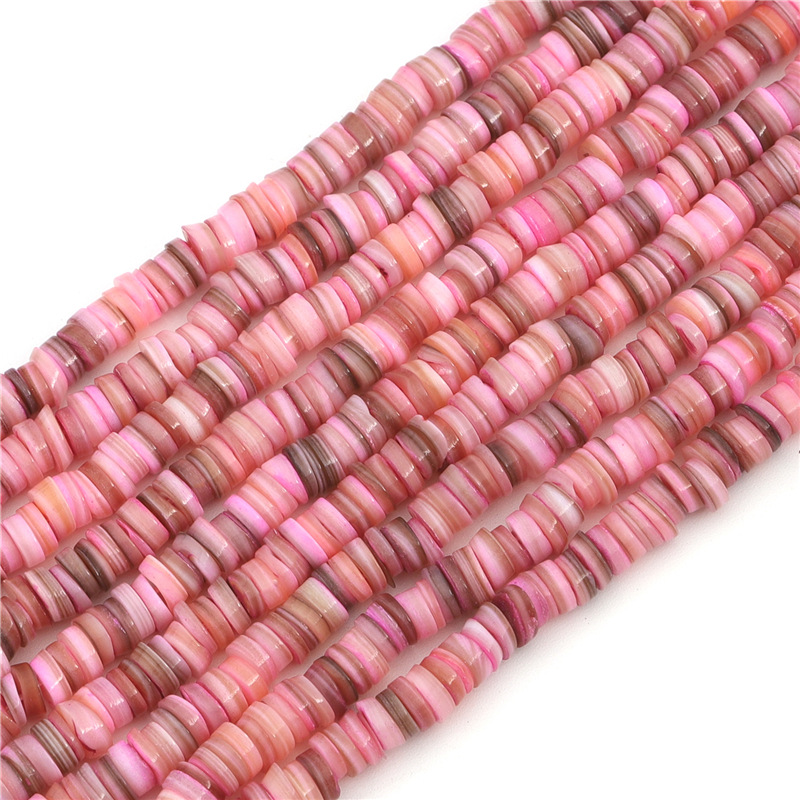 Pink, 6mm（About 190-200 PCS/Strand）