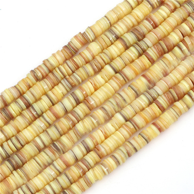 Yellow, 6mm（About 190-200 PCS/Strand）