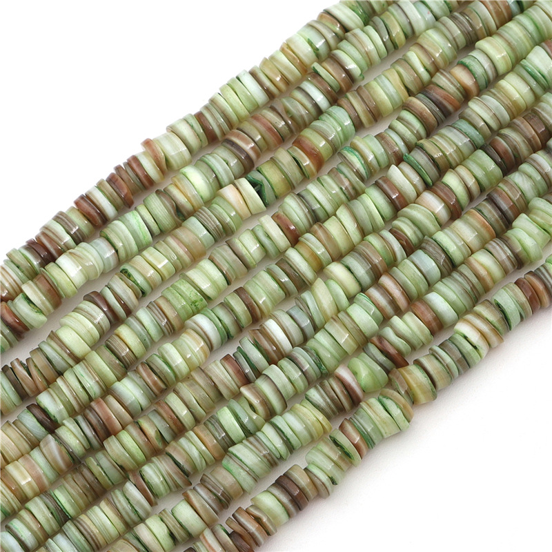 Light green, 6mm（About 190-200 PCS/Strand）