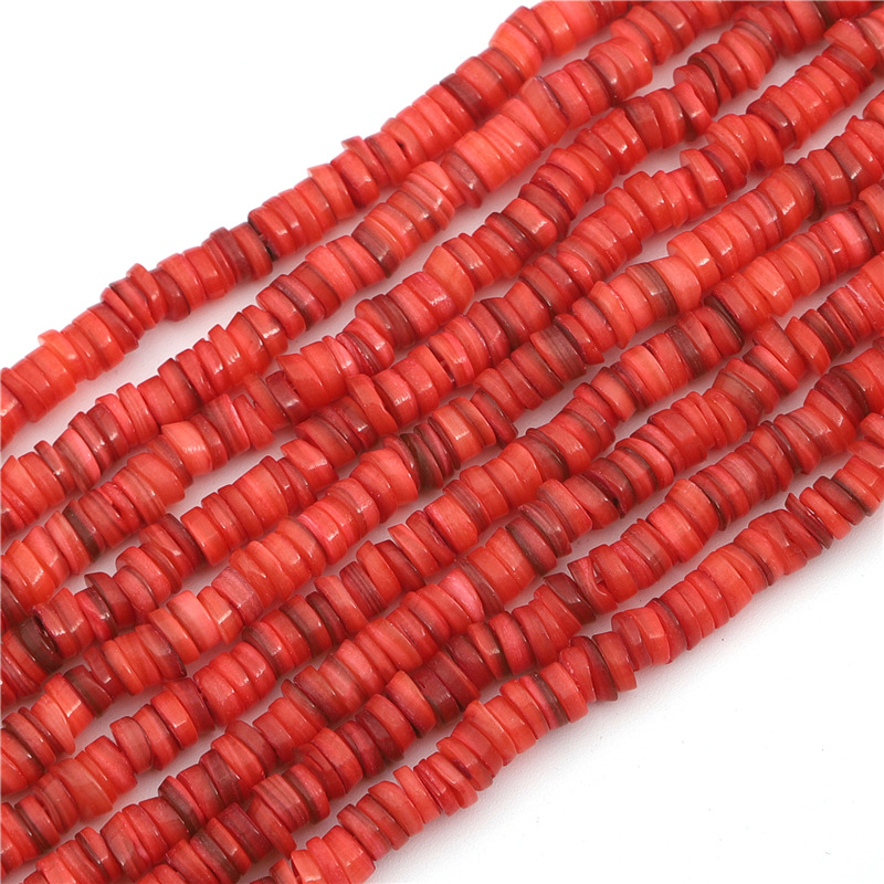 tangerine, 6mm（About 190-200 PCS/Strand）