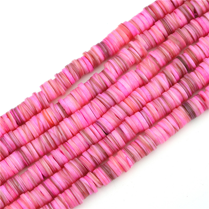 Dark pink, 8mm（About 180-190 PCS/Strand）