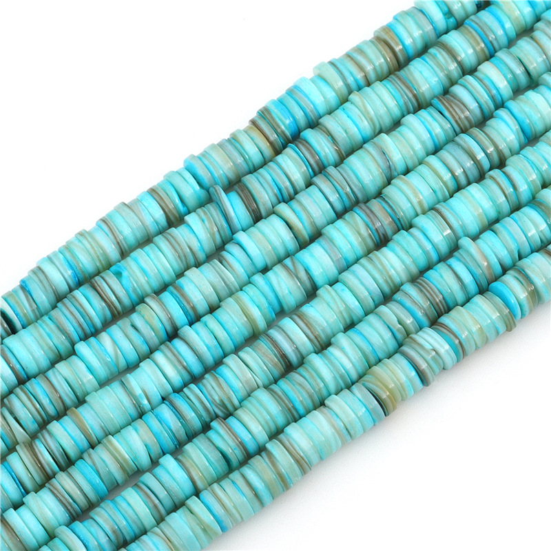 Light blue, 8mm（About 180-190 PCS/Strand）