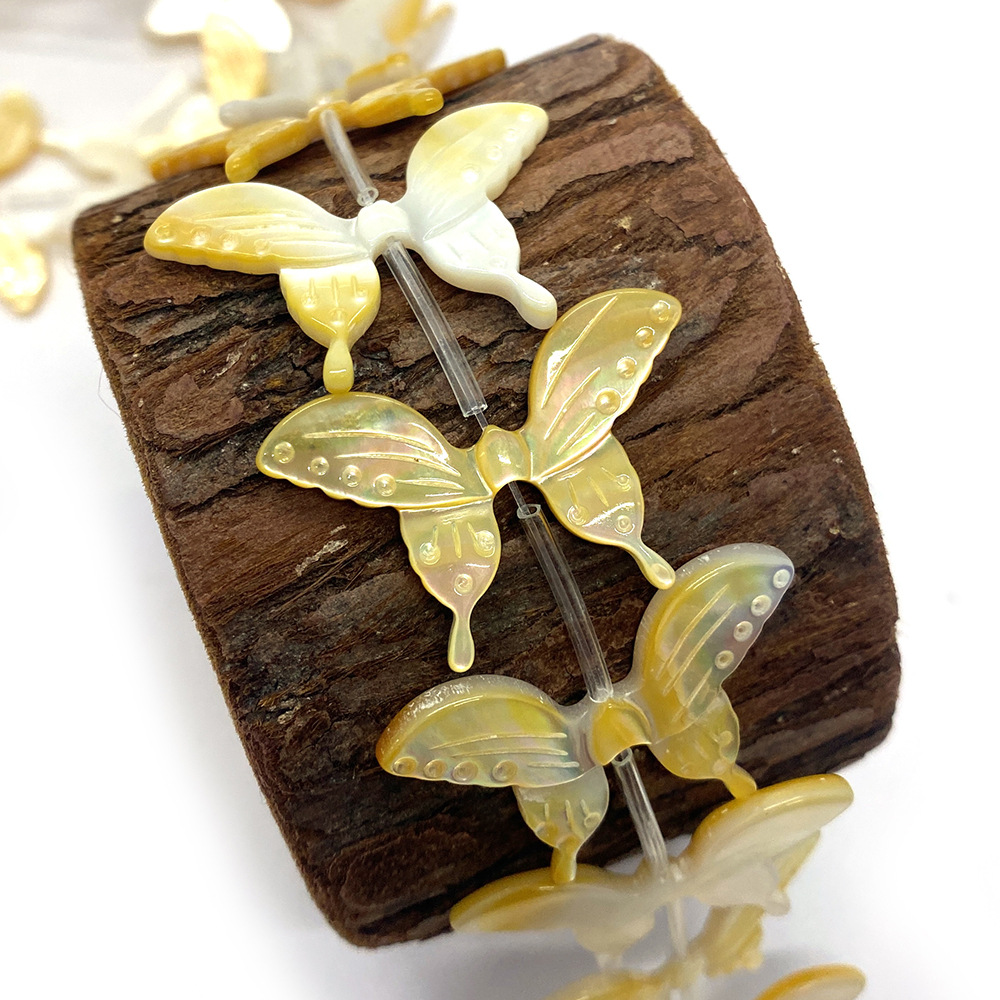 Yellow shell 20x30mm