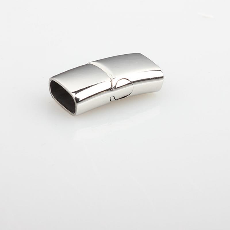 A flat buckle shining steel 10 * 5mm