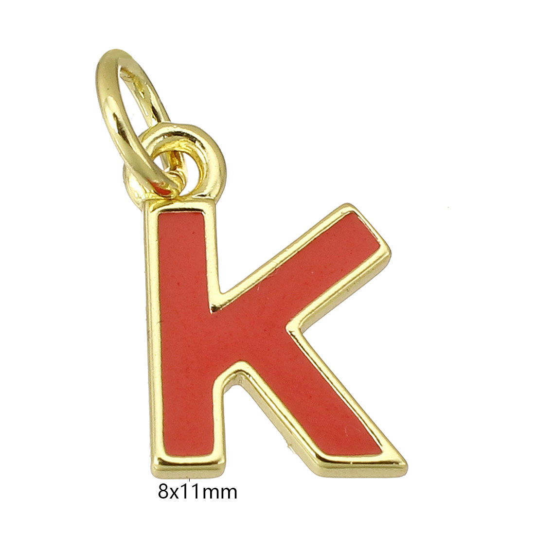 gold color plated with red K