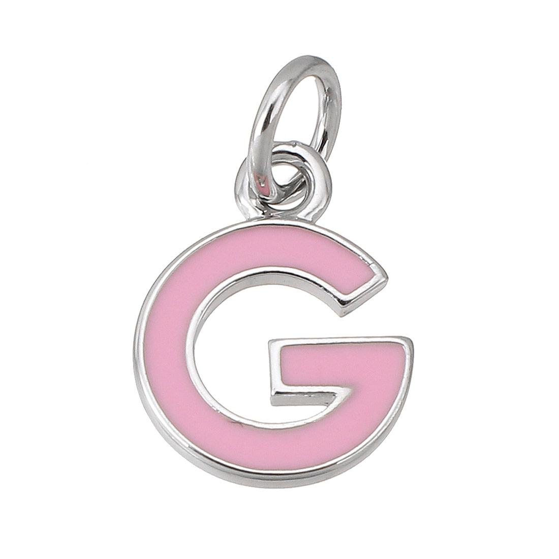 platinum color plated with pink color G