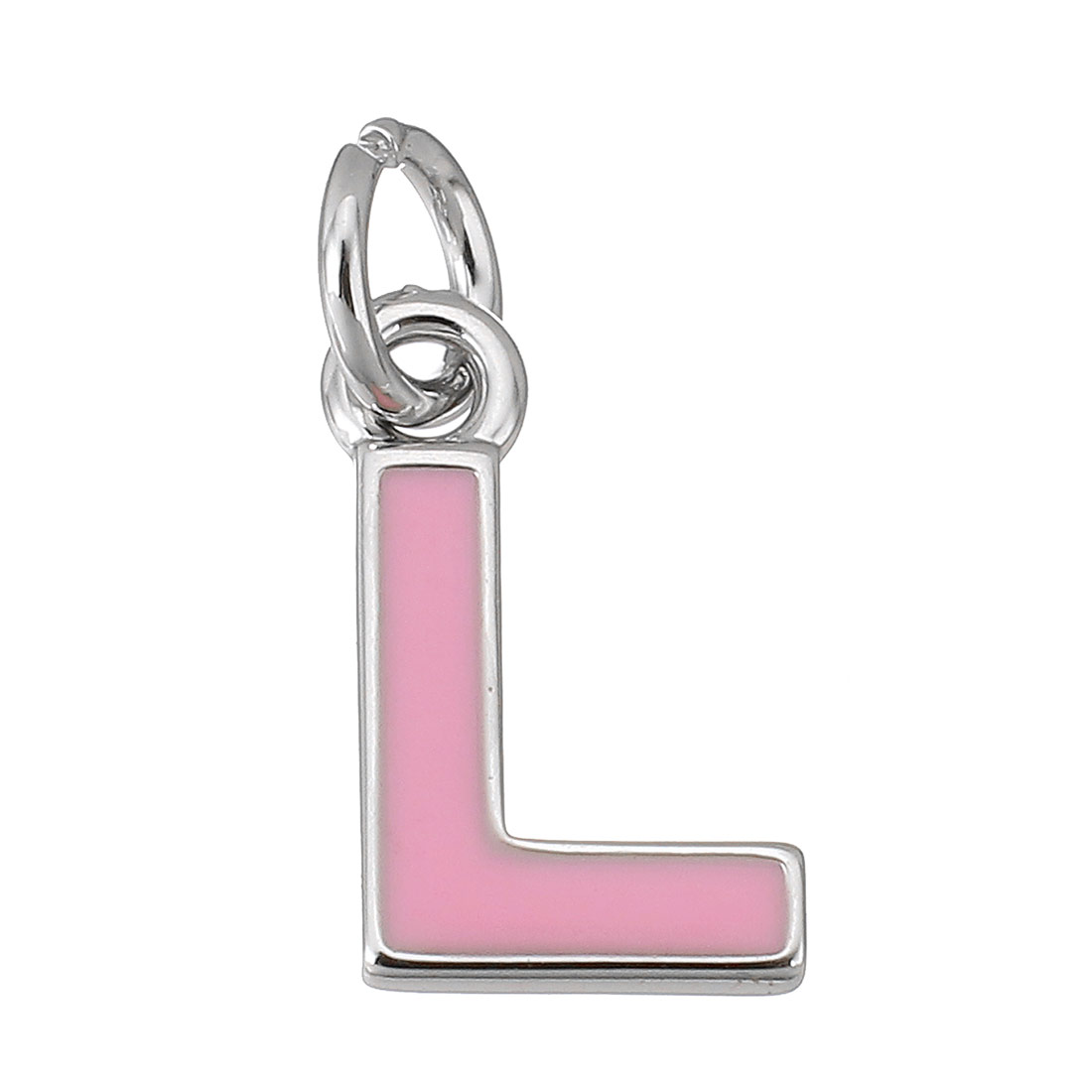 platinum color plated with pink color L