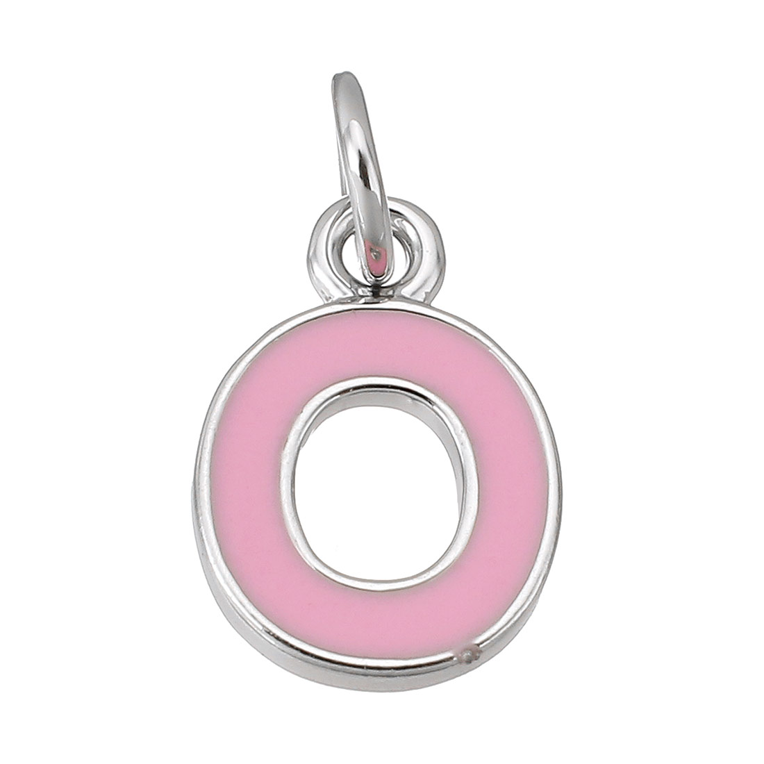 platinum color plated with pink color O