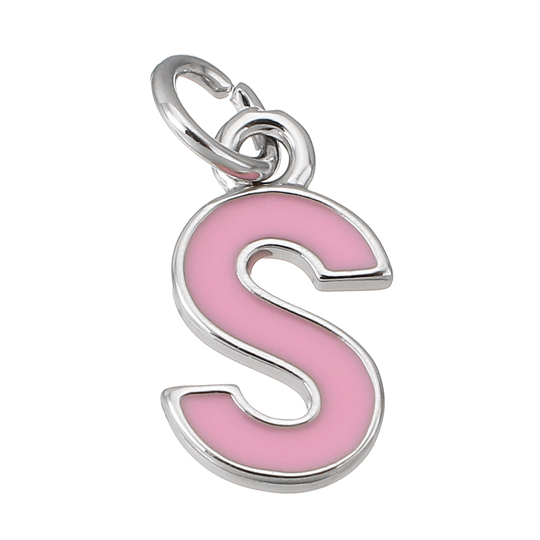 platinum color plated with pink color S