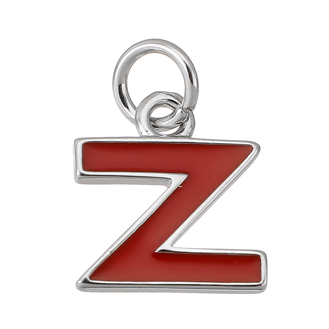 platinum color plated with red Z