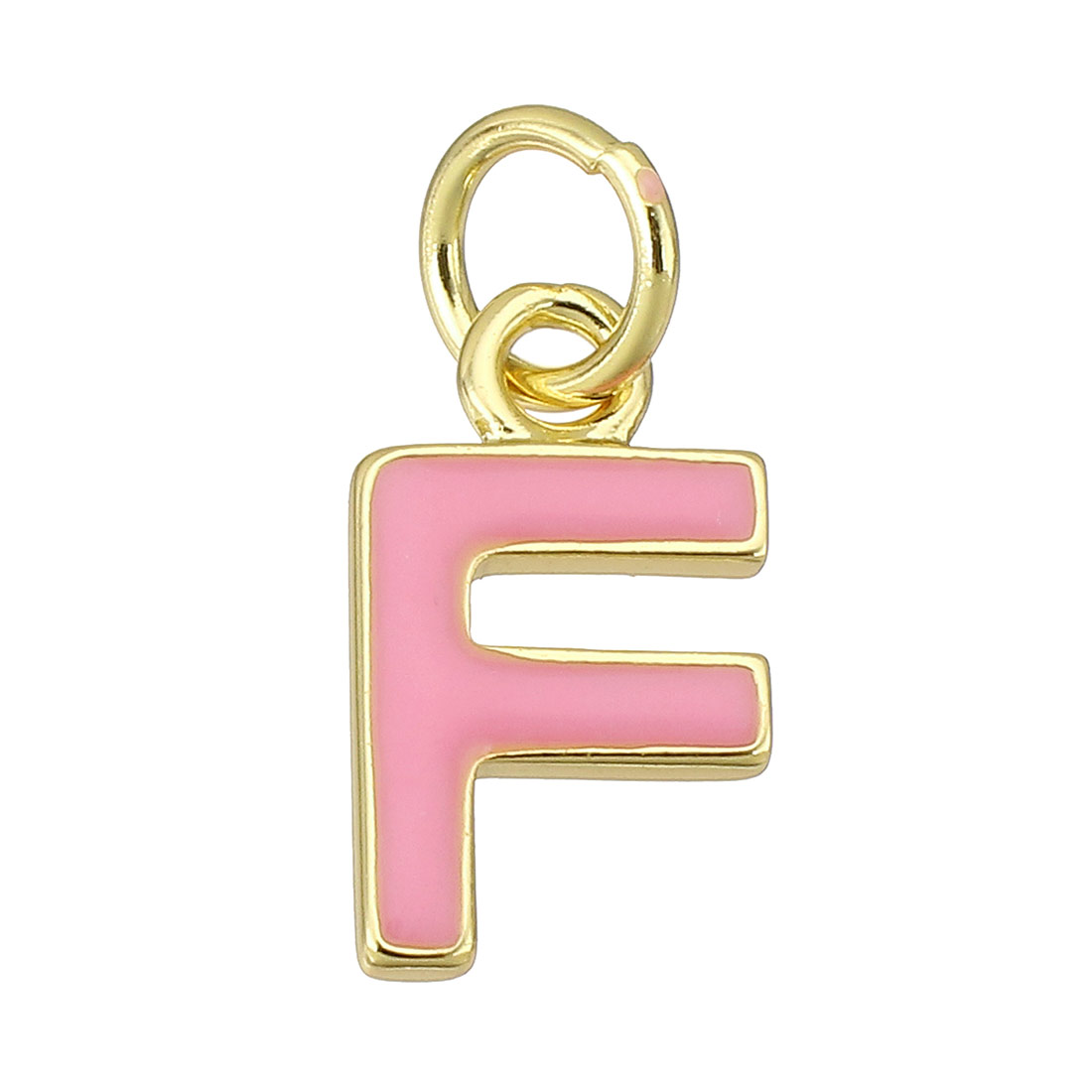 gold color plated with pink color F