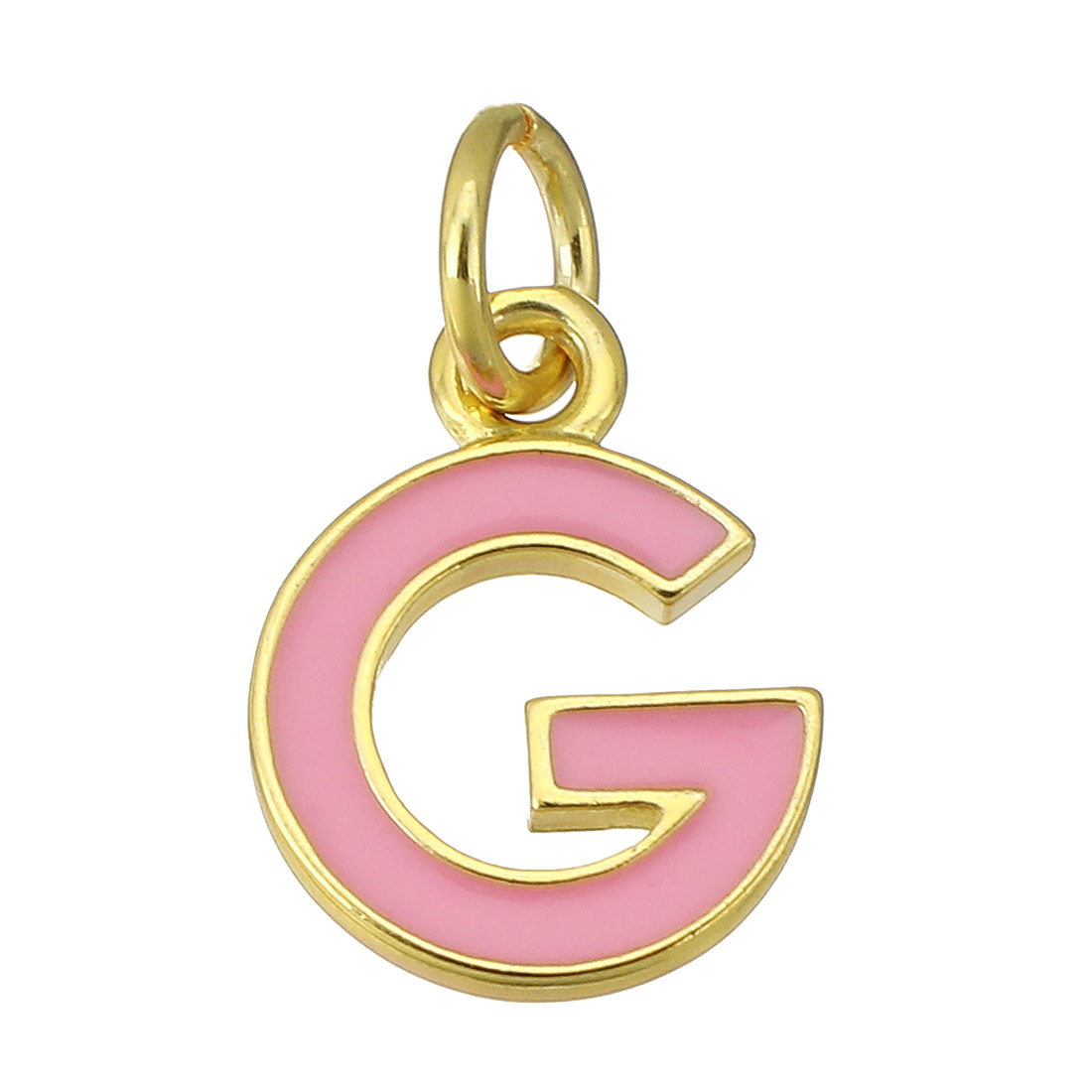 gold color plated with pink color G