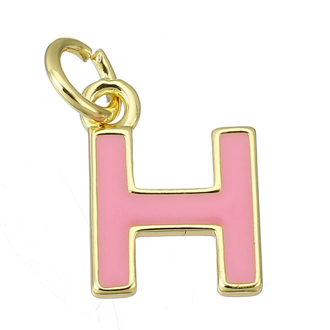 gold color plated with pink color H