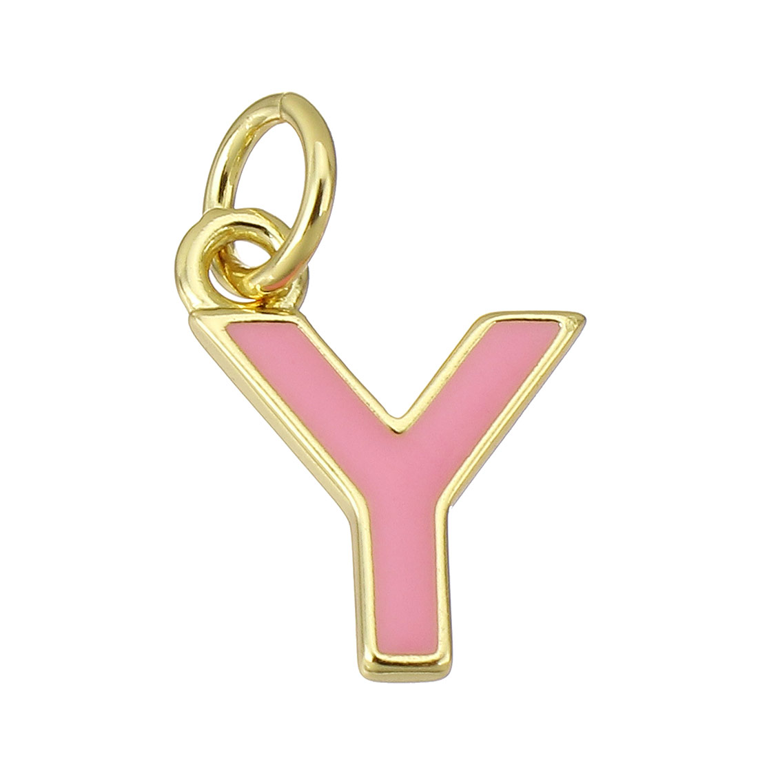 gold color plated with pink color Y