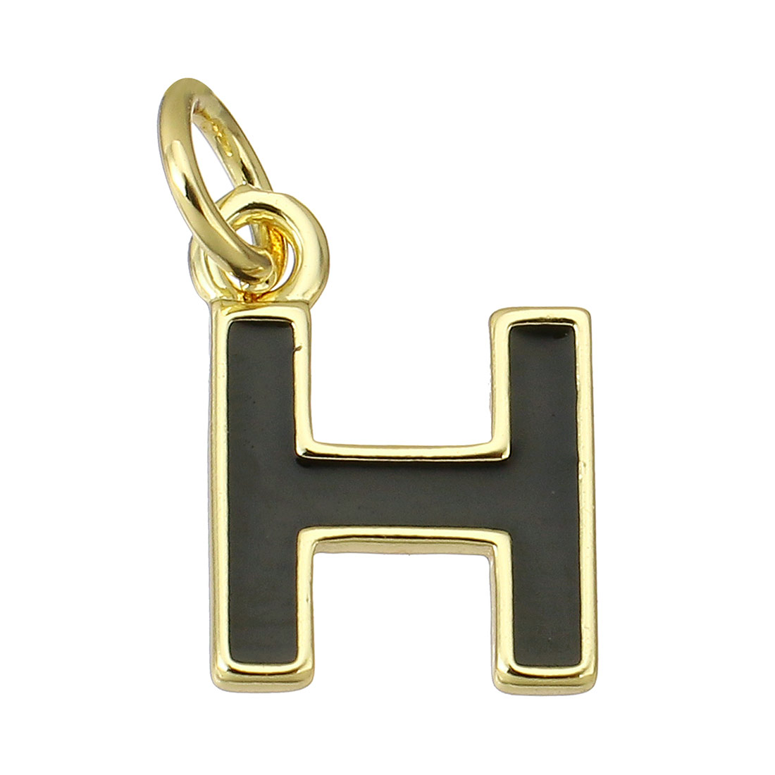 gold color plated with black color H