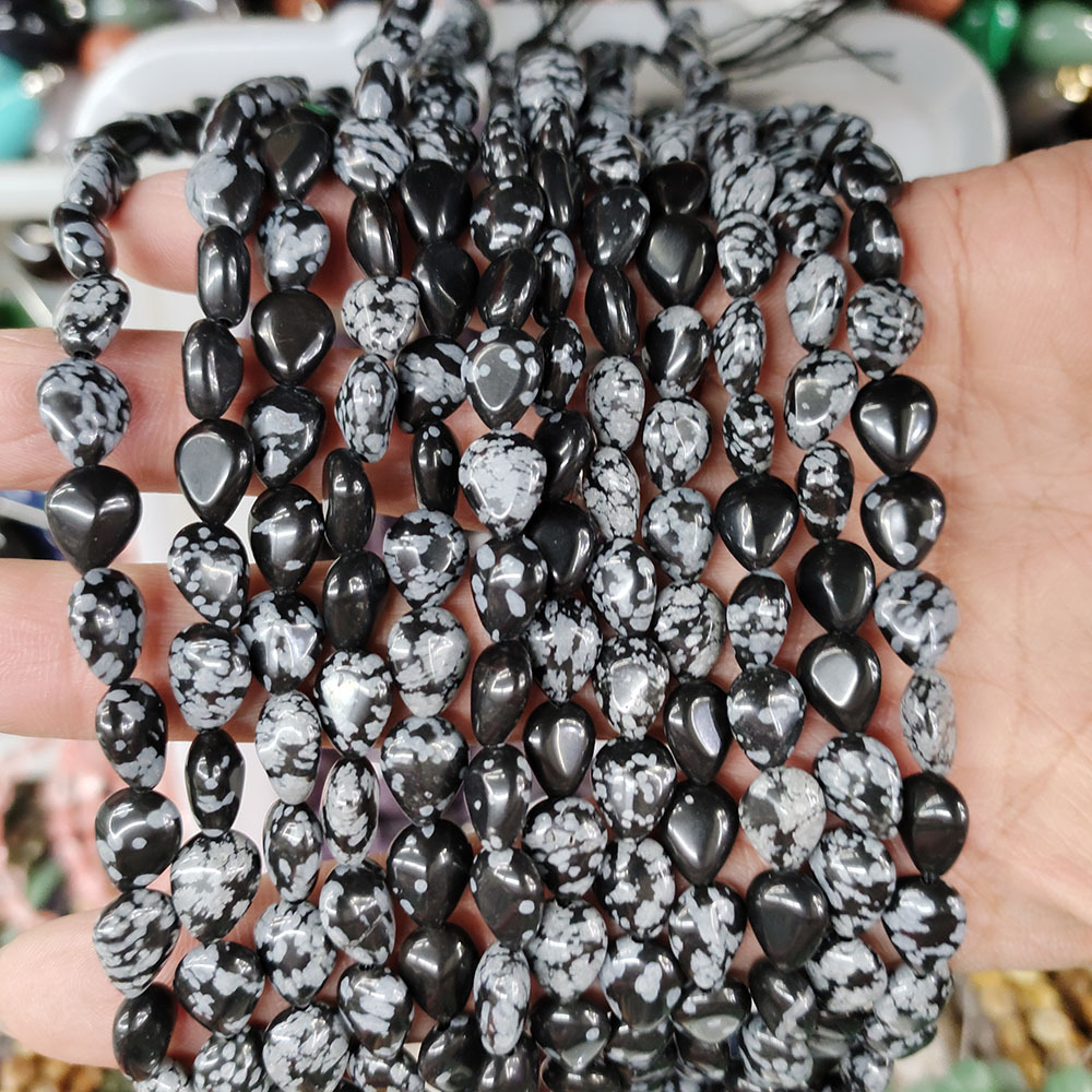 8 snowflake obsidian