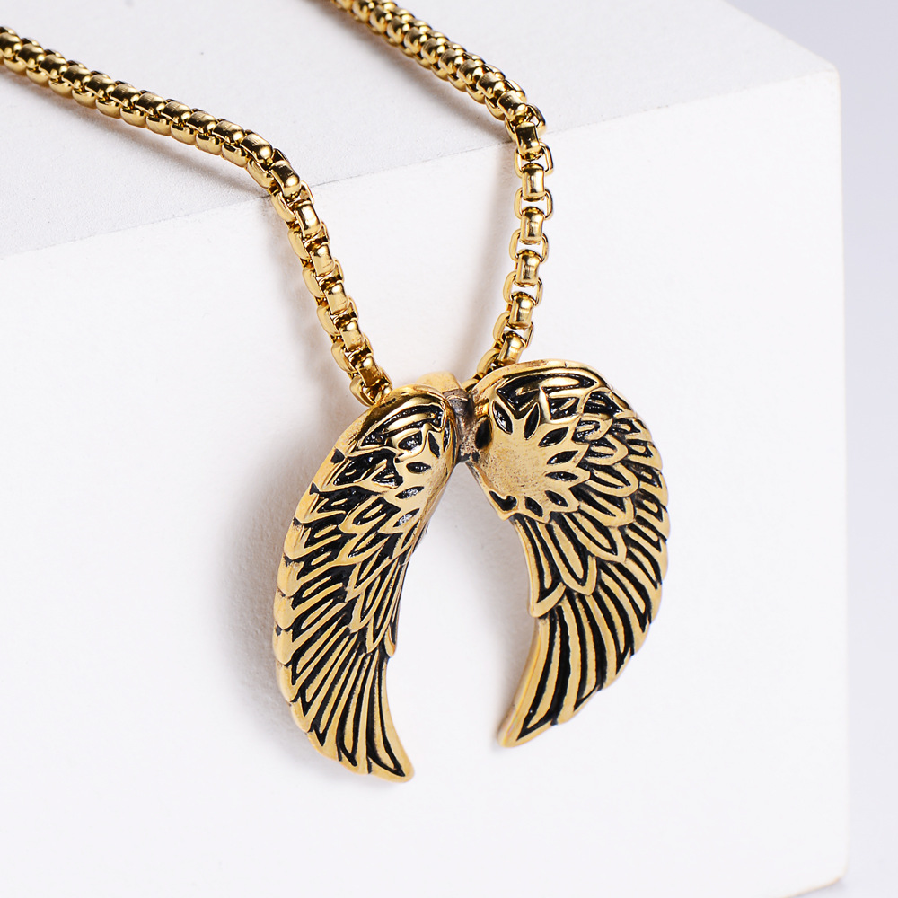 【Gold】with chain pendant