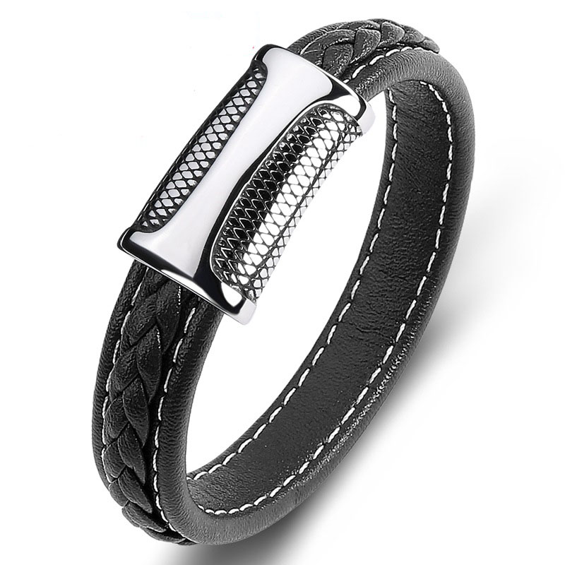 Black Leather A Section [Steel Color] Inner Ring 1