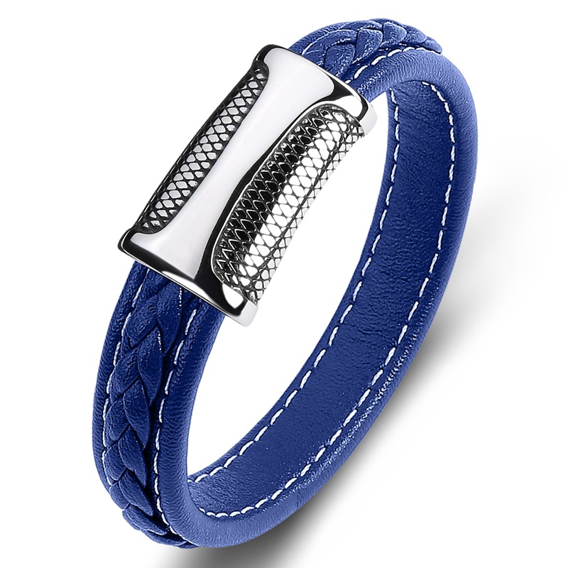 Blue Leather A Section [Steel Color] Inner Ring 18