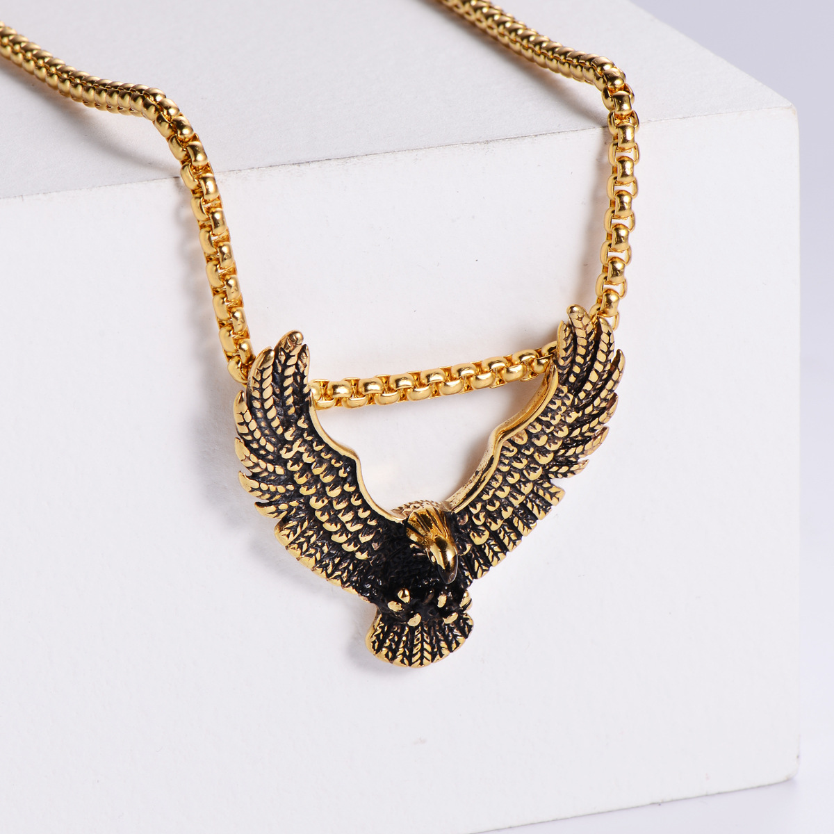 【Gold】with chain pendant