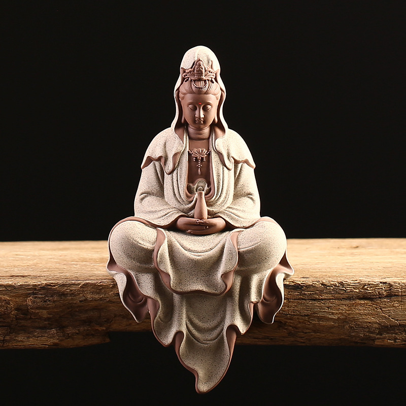 3:Pure bottle Guanyin-beige (13*7.5*25.3cm)