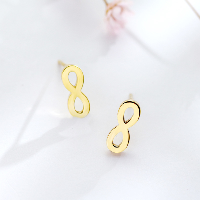 Gold Stud Earrings