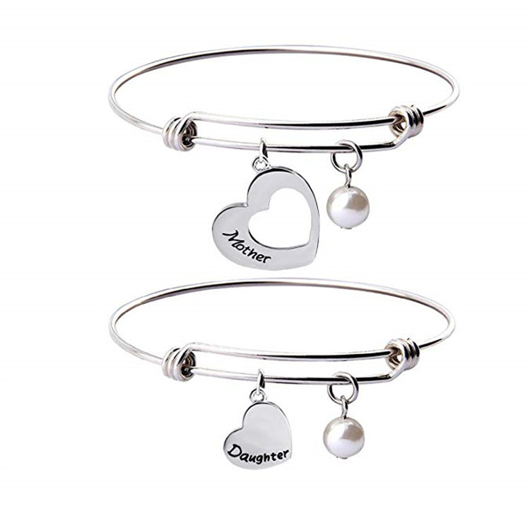 2:Mother Daughter Bracelet Set