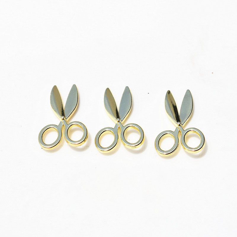 2:Scissors (KC Gold), 10x16mm