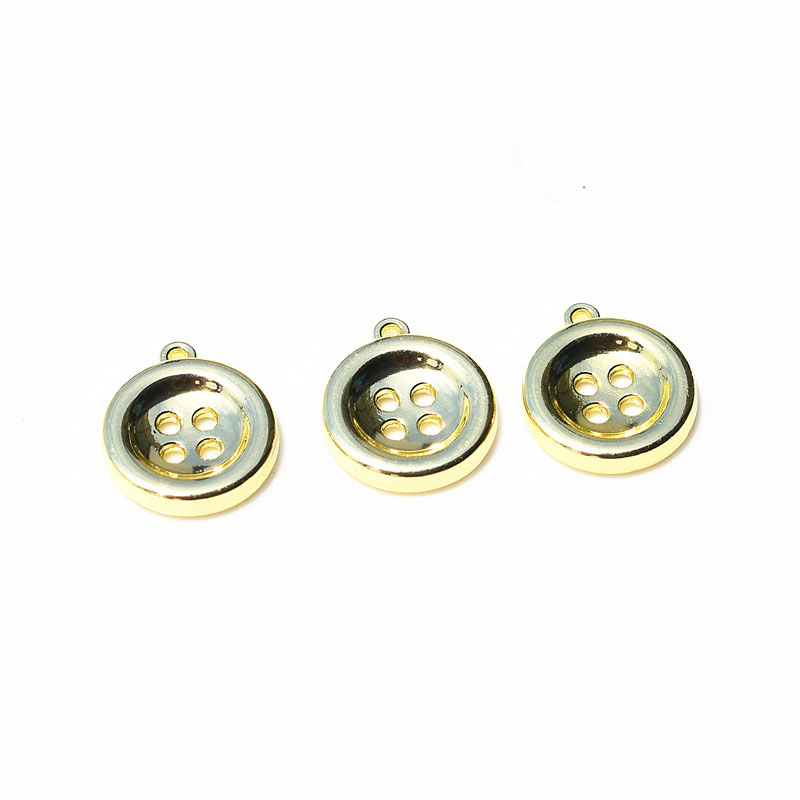 4:Button (KC Gold), 11x13mm