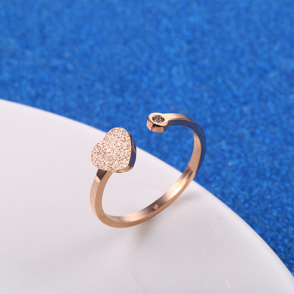 rose gold adjustable opening