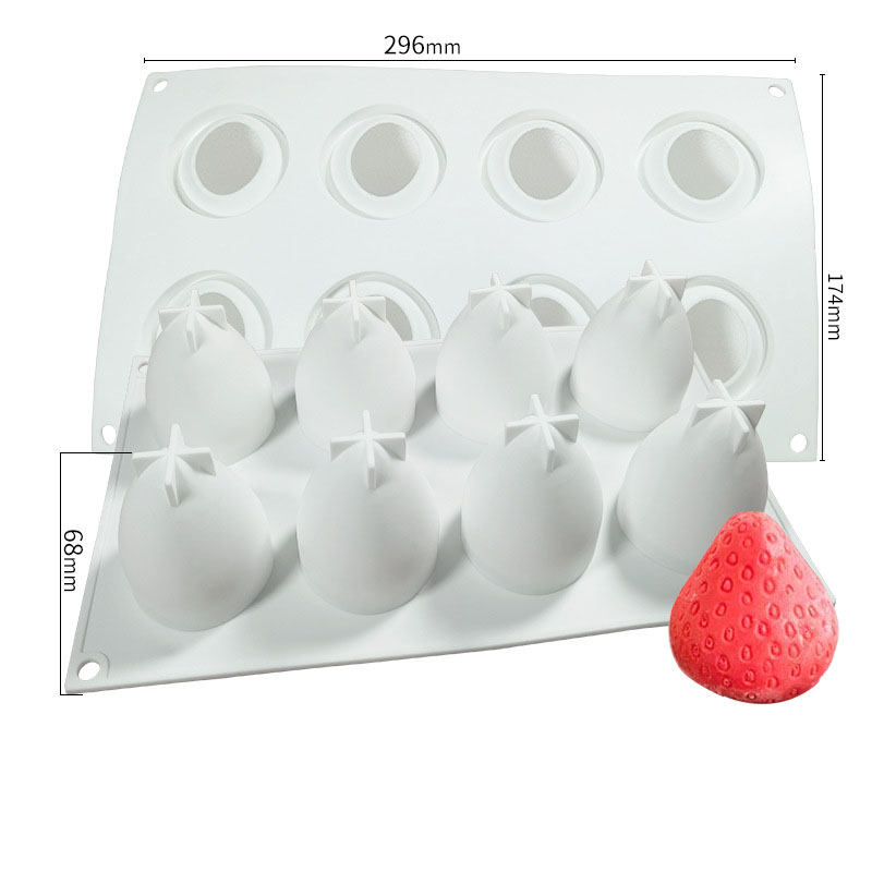 1:8 Strawberry Molds