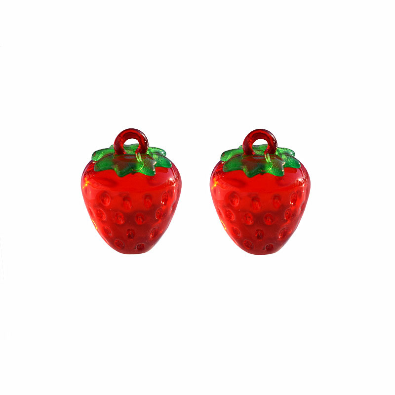 Red Strawberry, 14x19mm