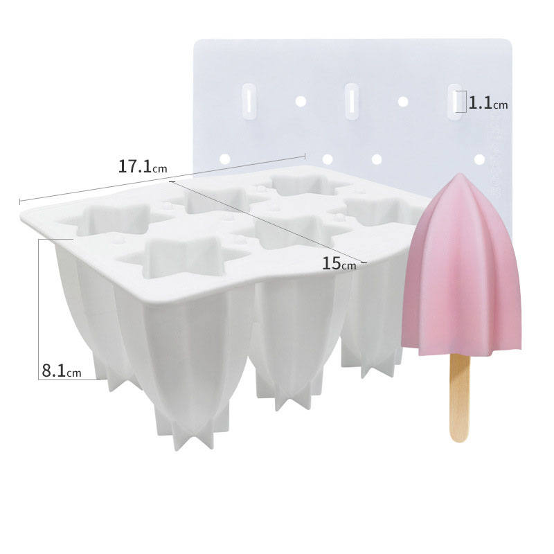 1:Six Lian Starfruit Popsicles - White