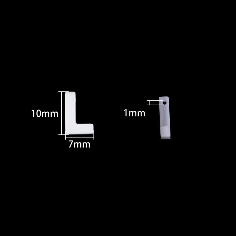 L letter 7x10mm