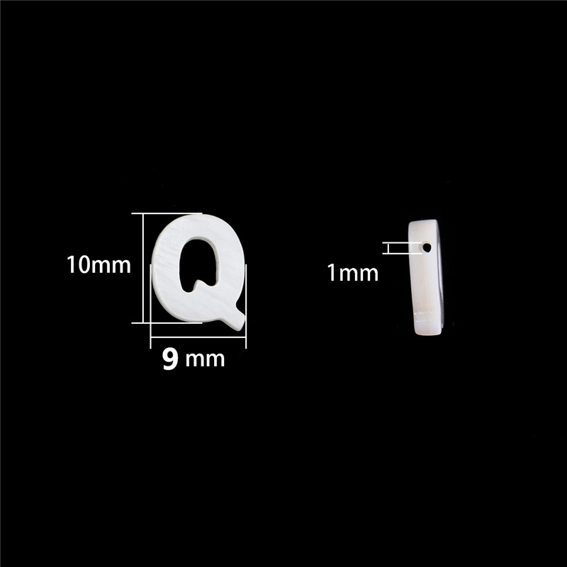 17:Q letter 9x10mm