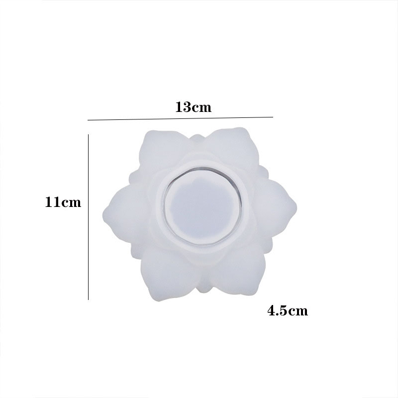 New lotus candle holder mould