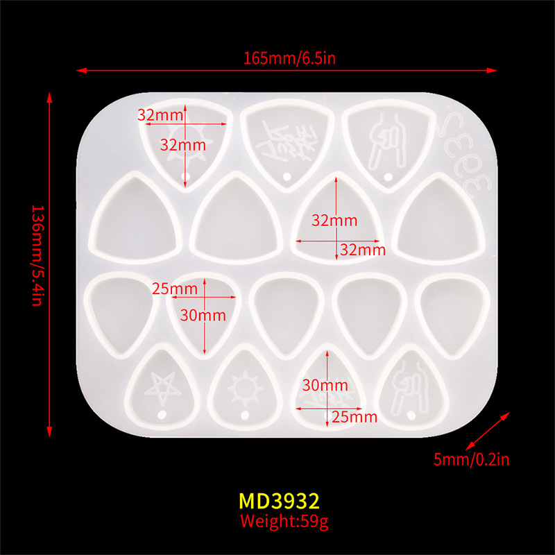 Guitar Pick Mould