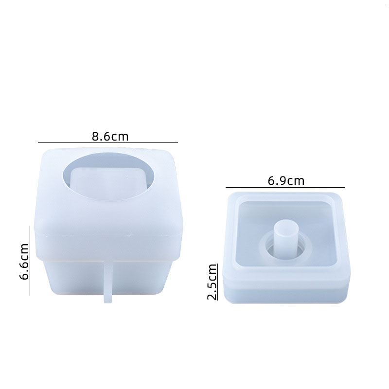 1:Square lotion bottle mould