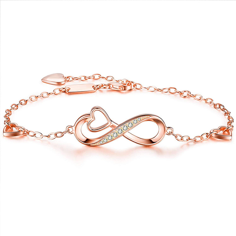 2:rose gold color plated