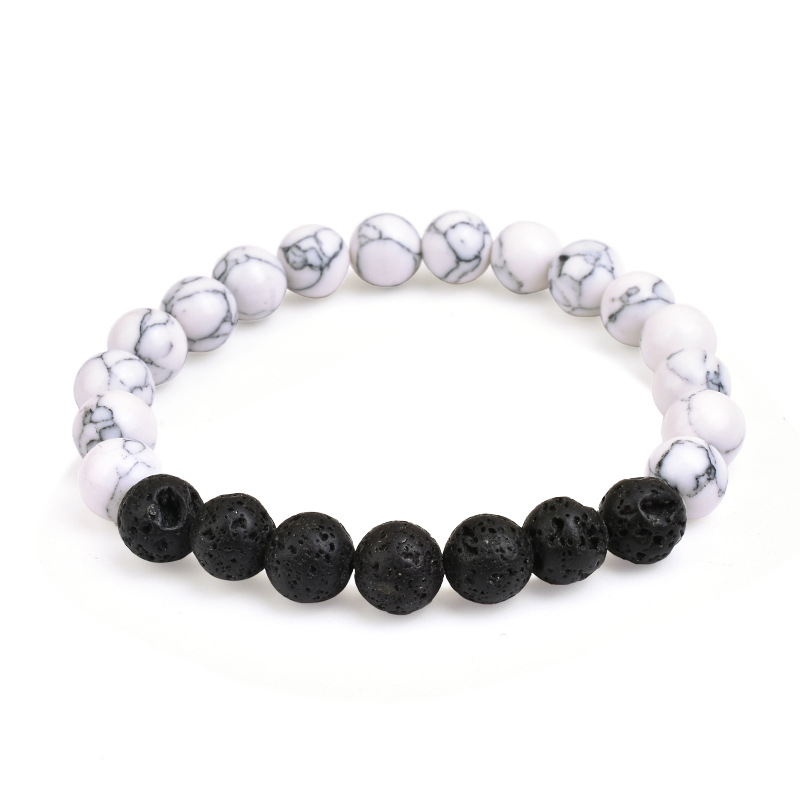 White turquoise + volcanic stone 2