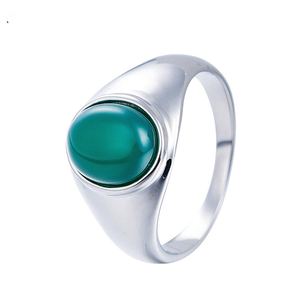 steel greenstone, Ring No. 7