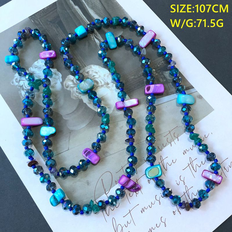 764 blue necklace