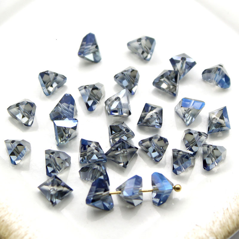 Crystal dark blue 6mm