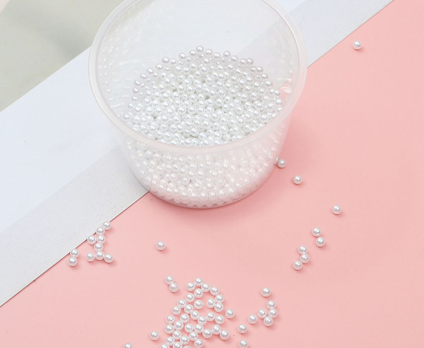 Non-porous white 3mm about 1000pcs/pack