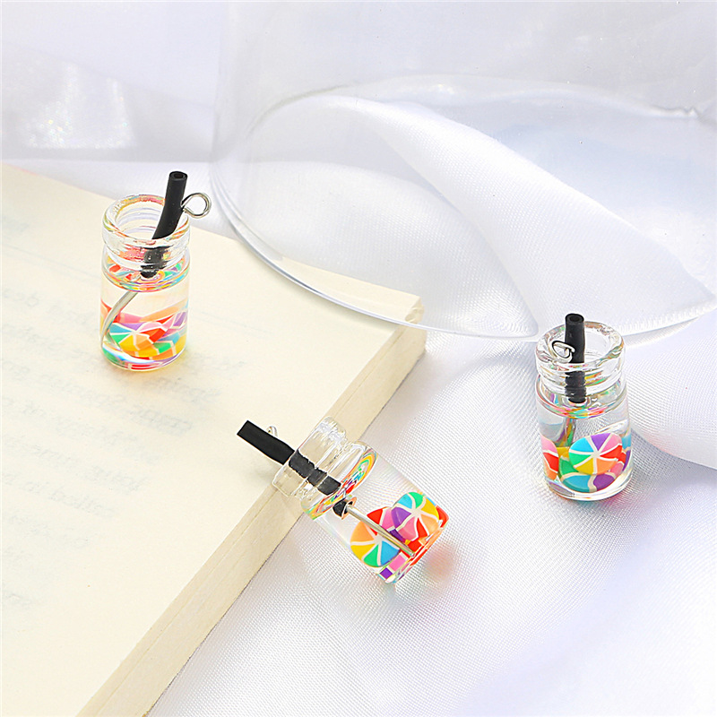 14:Fruit bottle color 18x10mm aperture 1.5mm6 pcs/pack