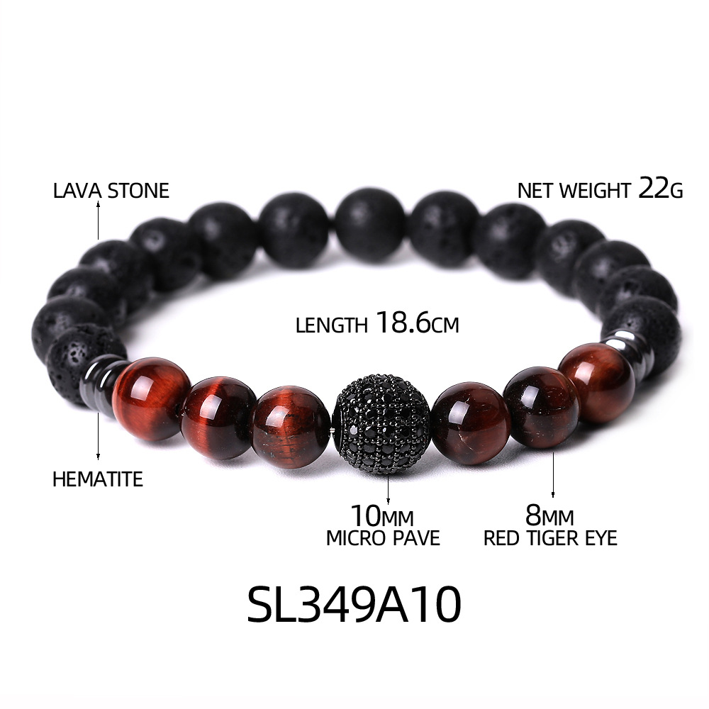 J Red Tiger Eye