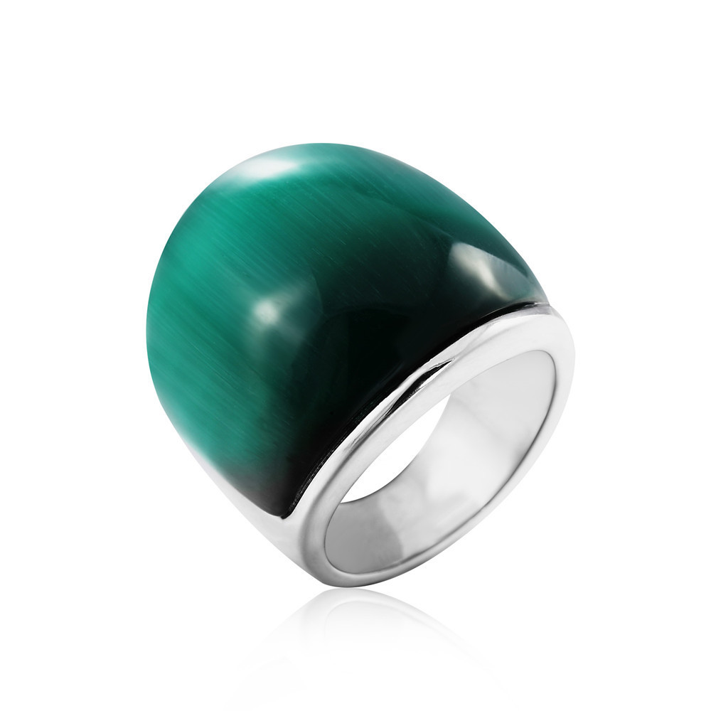 steel greenstone, Ring No. 8