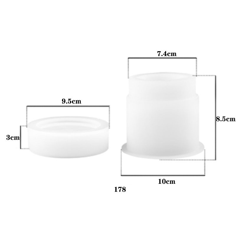 3:Cylindrical bottle mould