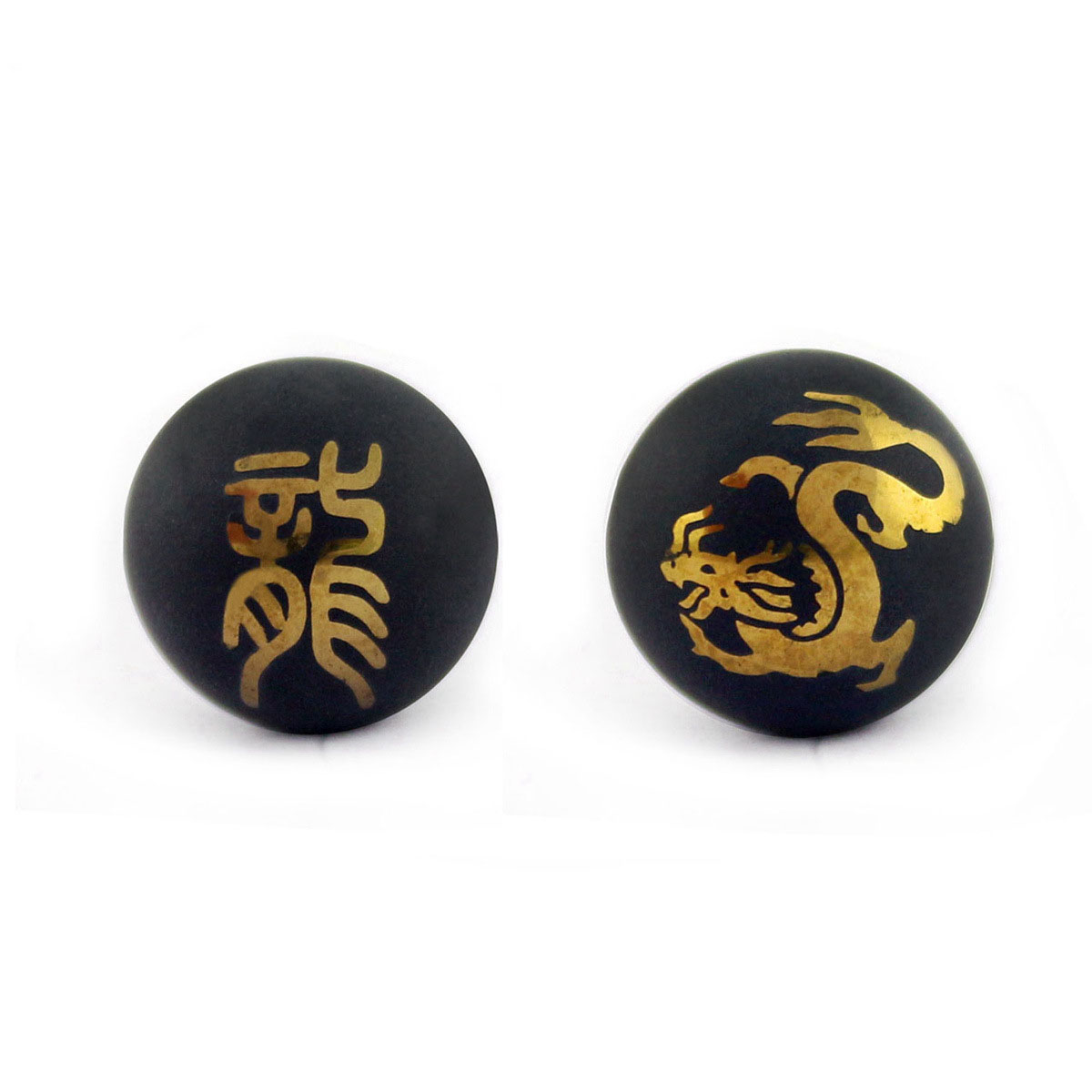 Zodiac Dragon 14mm diameter horizontal hole